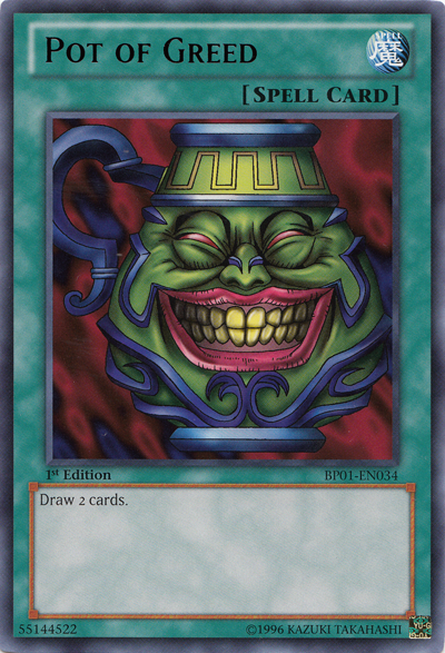 Pot of Greed [BP01-EN034] Rare | Arkham Games and Comics