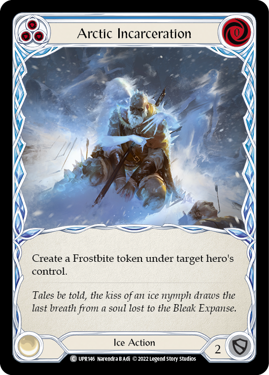 Arctic Incarceration (Blue) [UPR146] (Uprising)  Rainbow Foil | Arkham Games and Comics