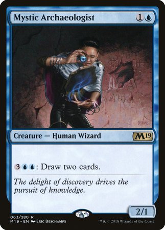 Mystic Archaeologist [Core Set 2019] | Arkham Games and Comics