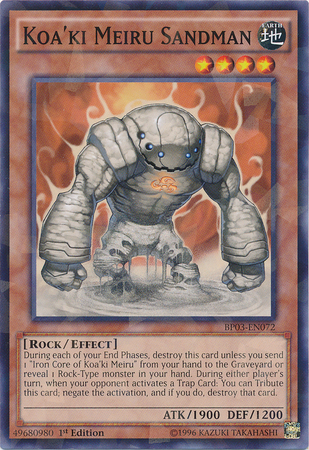 Koa'ki Meiru Sandman [BP03-EN072] Shatterfoil Rare | Arkham Games and Comics