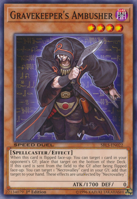Gravekeeper's Ambusher [SBLS-EN022] Common | Arkham Games and Comics