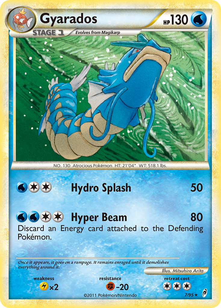 Gyarados (7/95) [HeartGold & SoulSilver: Call of Legends] | Arkham Games and Comics