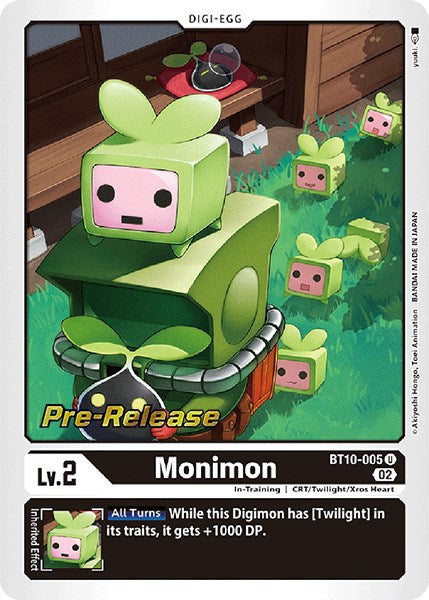 Monimon [BT10-005] [Xros Encounter Pre-Release Cards] | Arkham Games and Comics