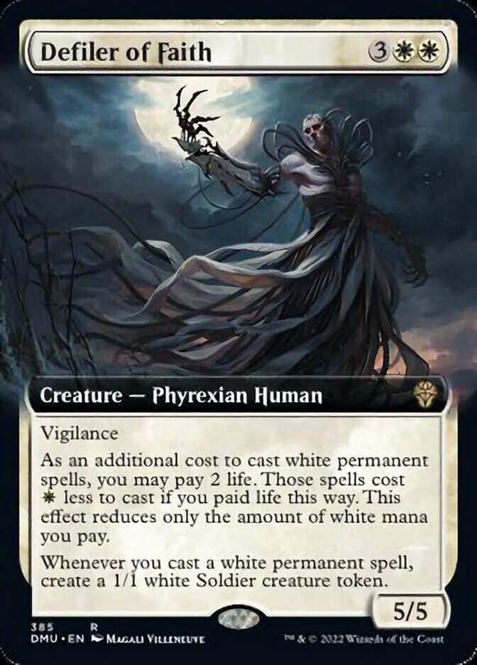 Defiler of Faith (Extended Art) [Dominaria United] | Arkham Games and Comics