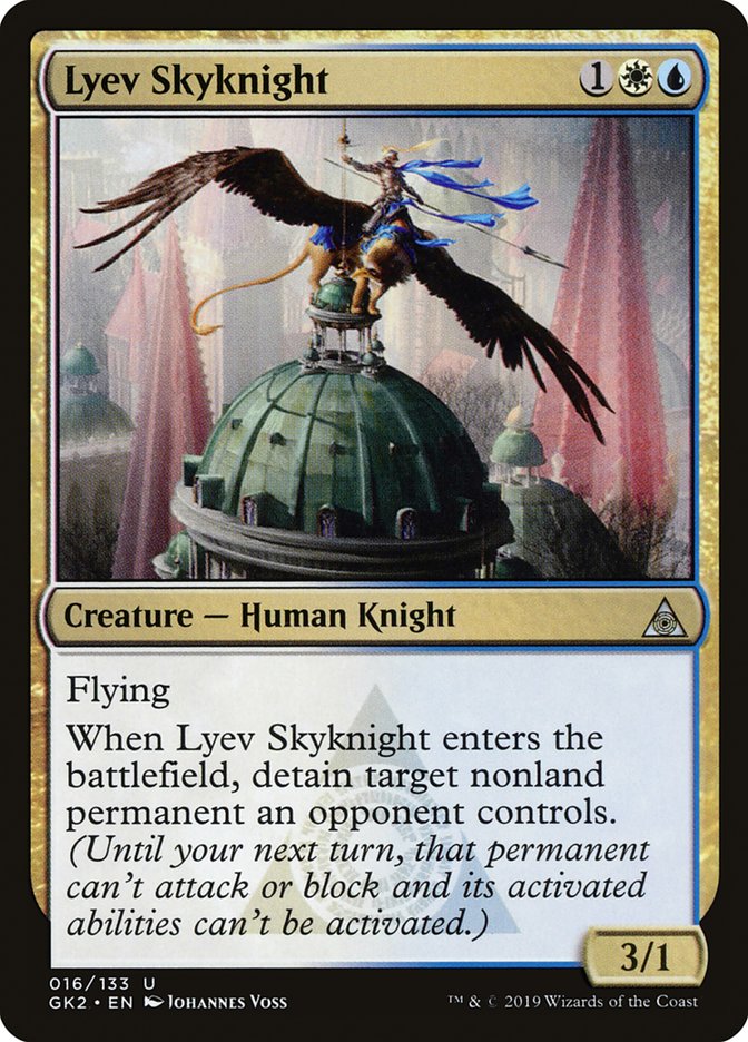 Lyev Skyknight [Ravnica Allegiance Guild Kit] | Arkham Games and Comics