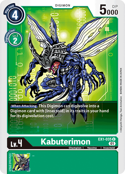 Kabuterimon [EX1-035] [Classic Collection] | Arkham Games and Comics