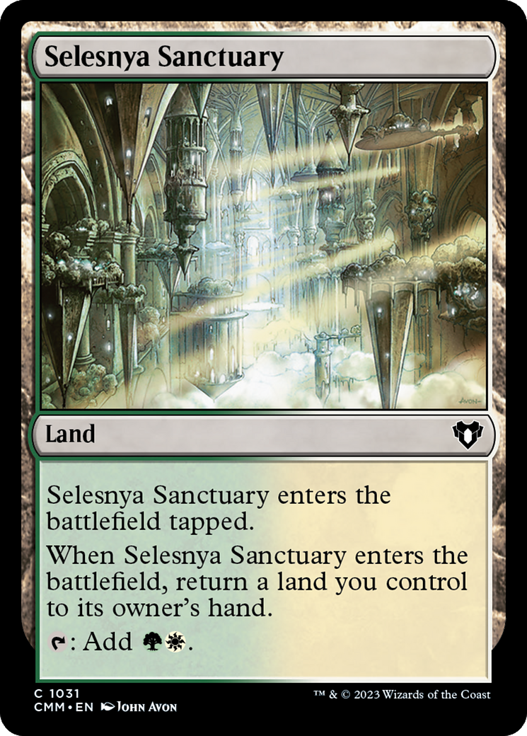 Selesnya Sanctuary [Commander Masters] | Arkham Games and Comics