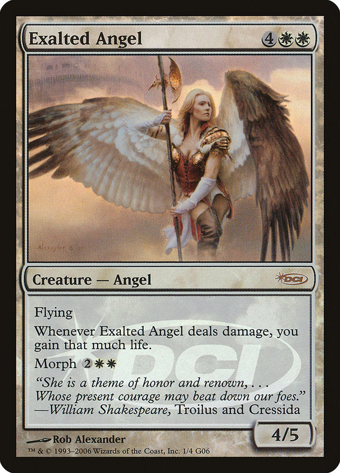 Exalted Angel [Judge Gift Cards 2006] | Arkham Games and Comics