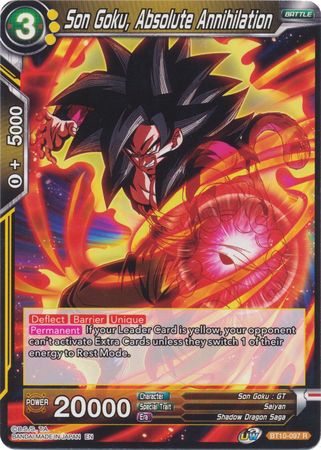 Son Goku, Absolute Annihilation (BT10-097) [Rise of the Unison Warrior 2nd Edition] | Arkham Games and Comics