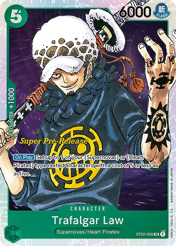 Trafalgar Law [Super Pre-Release Starter Deck: Worst Generation] | Arkham Games and Comics