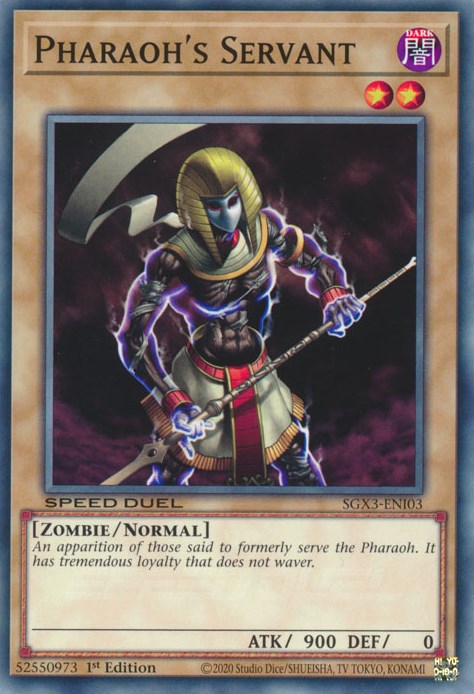 Pharaoh's Servant [SGX3-ENI03] Common | Arkham Games and Comics