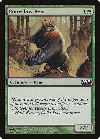 Runeclaw Bear [Magic 2011] | Arkham Games and Comics