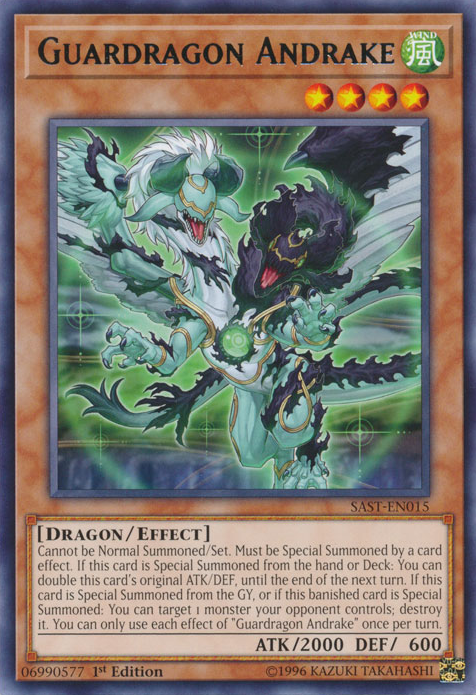 Guardragon Andrake [SAST-EN015] Rare | Arkham Games and Comics