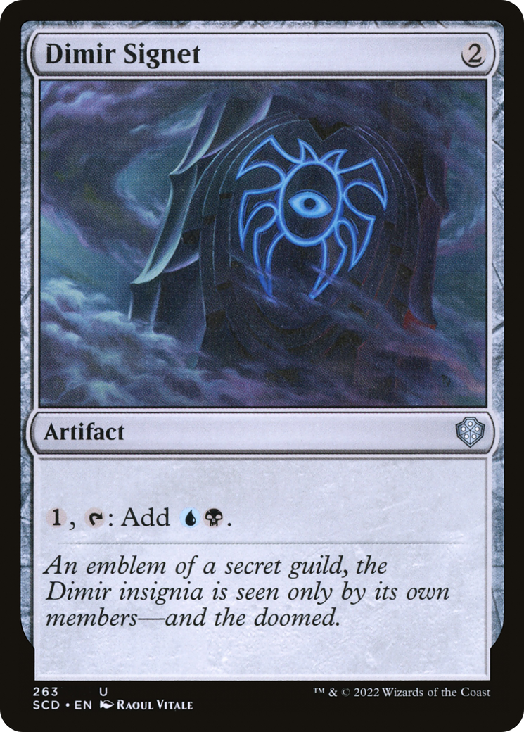 Dimir Signet [Starter Commander Decks] | Arkham Games and Comics
