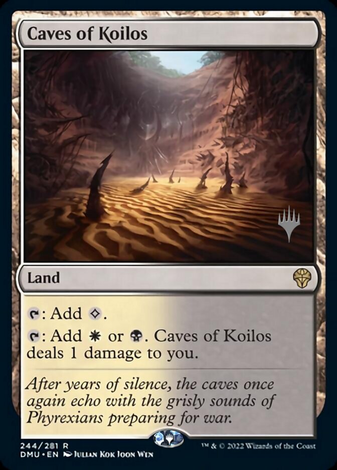 Caves of Koilos (Promo Pack) [Dominaria United Promos] | Arkham Games and Comics