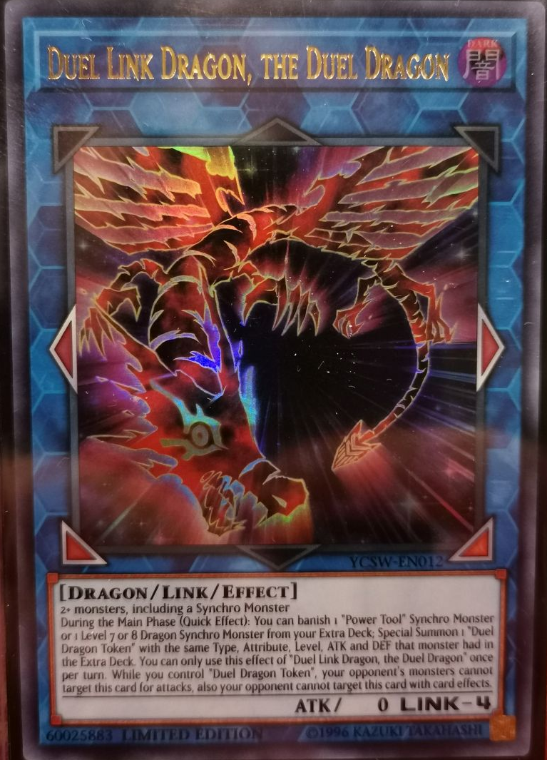 Duel Link Dragon, the Duel Dragon [YCSW-EN012] Ultra Rare | Arkham Games and Comics