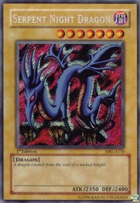 Serpent Night Dragon (MRL-E130) [MRL-E130] Secret Rare | Arkham Games and Comics