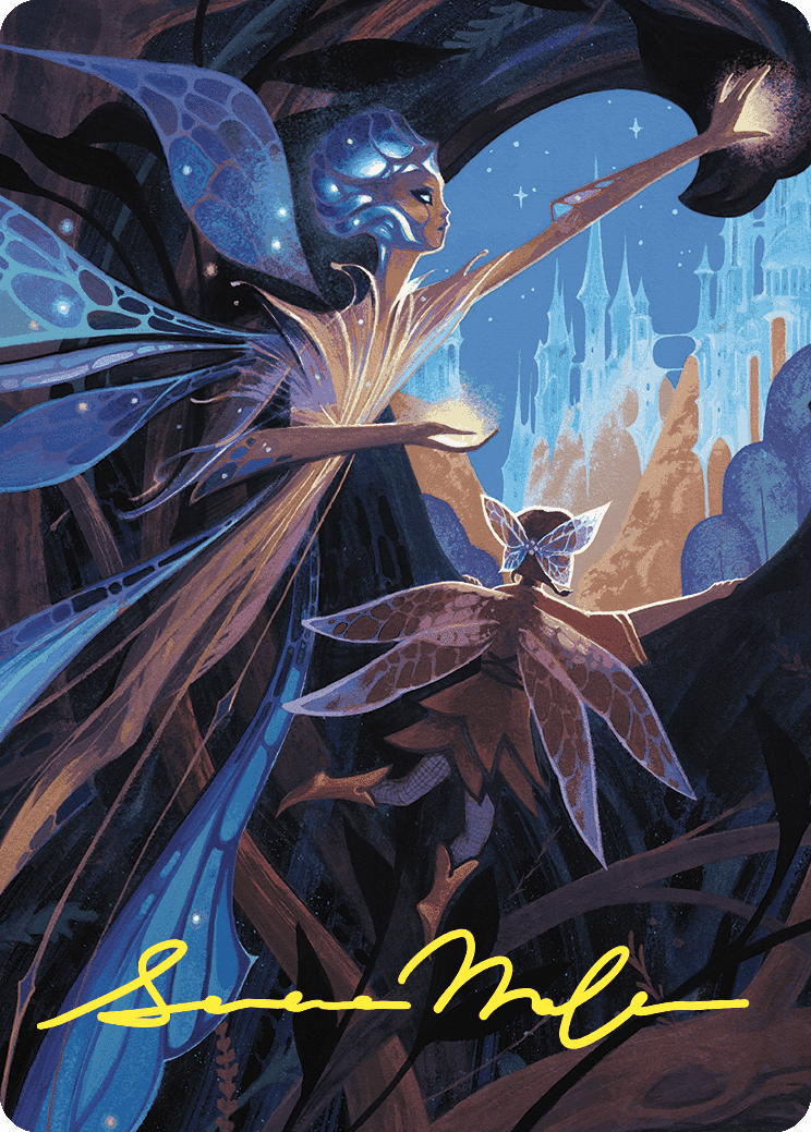 Kindred Discovery Art Card (Gold-Stamped Signature) [Wilds of Eldraine Art Series] | Arkham Games and Comics