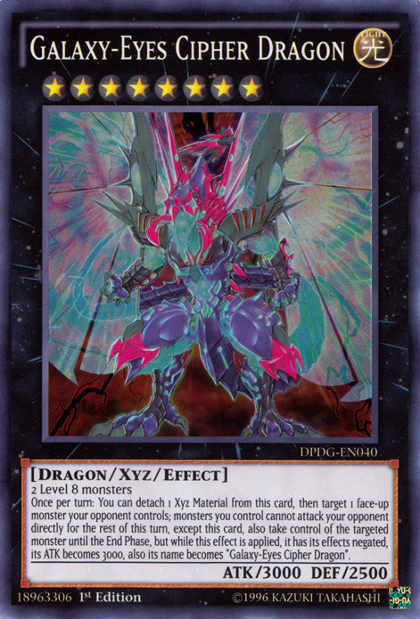 Galaxy-Eyes Cipher Dragon [DPDG-EN040] Super Rare | Arkham Games and Comics