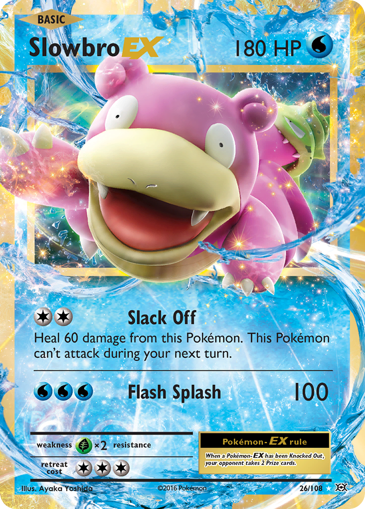 Slowbro EX (26/108) [XY: Evolutions] | Arkham Games and Comics