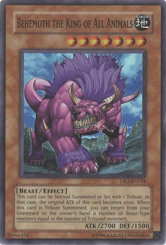 Behemoth the King of All Animals [DR3-EN134] Super Rare | Arkham Games and Comics