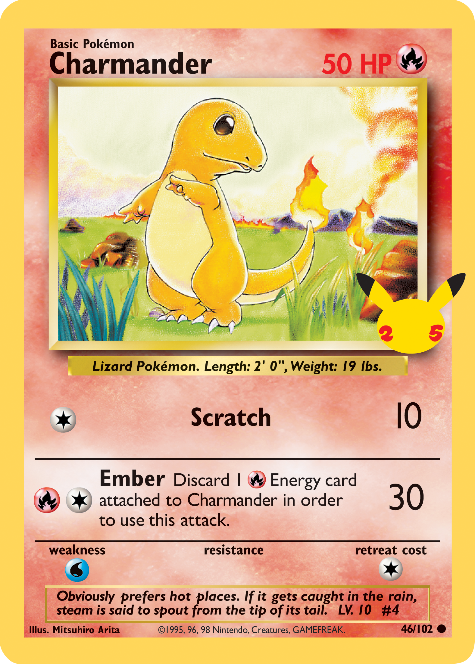 Charmander (46/102) [First Partner Pack] | Arkham Games and Comics