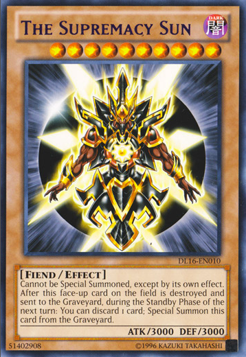 The Supremacy Sun (Purple) [DL16-EN010] Rare | Arkham Games and Comics
