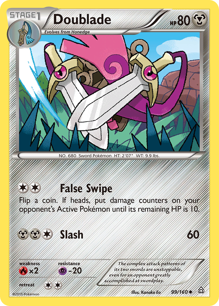 Doublade (99/160) [XY: Primal Clash] | Arkham Games and Comics