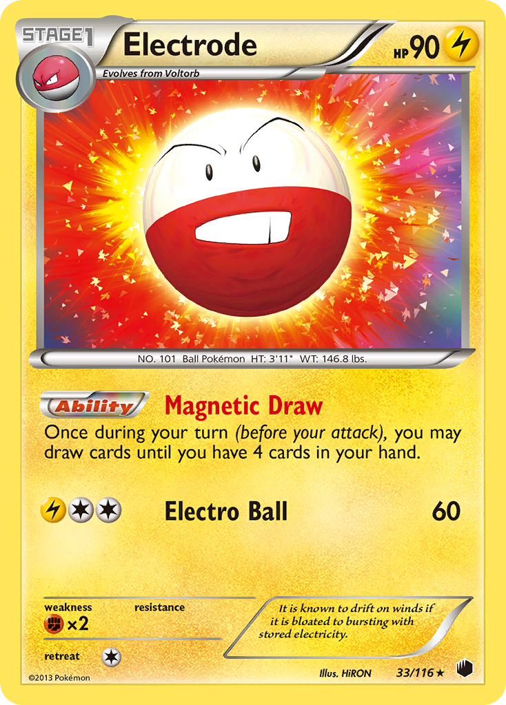 Electrode (33/116) [Black & White: Plasma Freeze] | Arkham Games and Comics