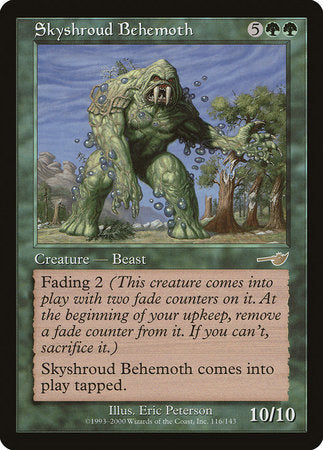 Skyshroud Behemoth [Nemesis] | Arkham Games and Comics