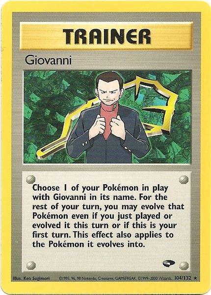 Giovanni (104/132) [Gym Challenge Unlimited] | Arkham Games and Comics