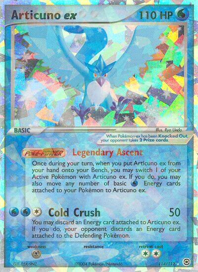 Articuno ex (114/112) [EX: FireRed & LeafGreen] | Arkham Games and Comics