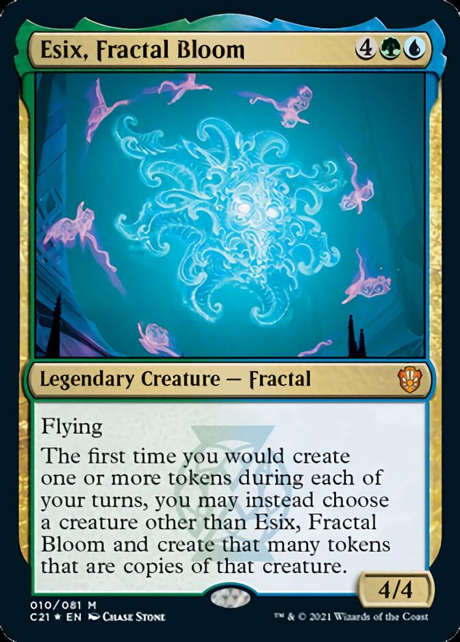 Esix, Fractal Bloom [Commander 2021] | Arkham Games and Comics