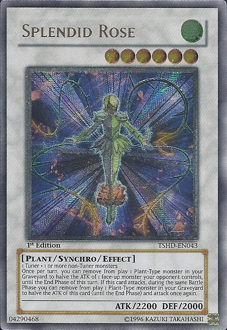 Splendid Rose [TSHD-EN043] Ultimate Rare | Arkham Games and Comics