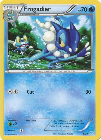 Frogadier (6/30) [XY: Trainer Kit 3 - Suicune] | Arkham Games and Comics