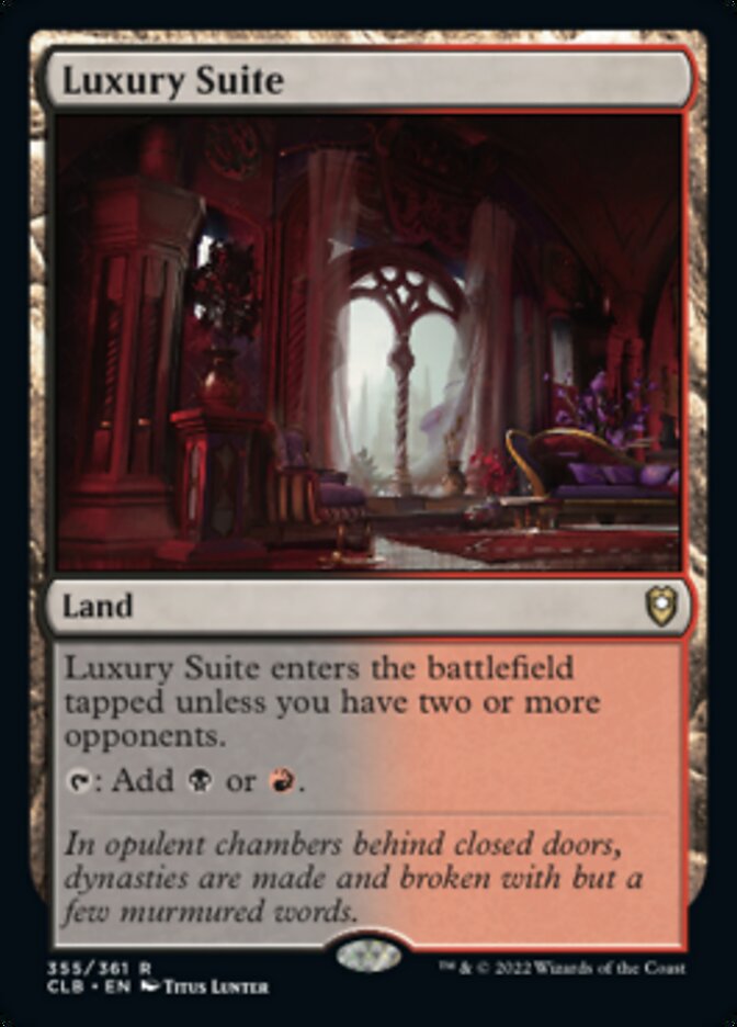 Luxury Suite [Commander Legends: Battle for Baldur's Gate] | Arkham Games and Comics