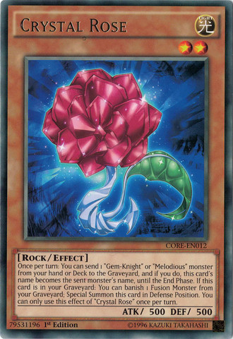 Crystal Rose [CORE-EN012] Rare | Arkham Games and Comics