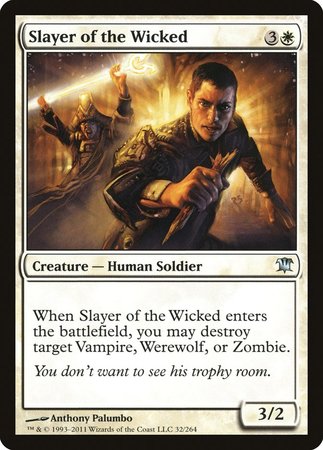 Slayer of the Wicked [Innistrad] | Arkham Games and Comics