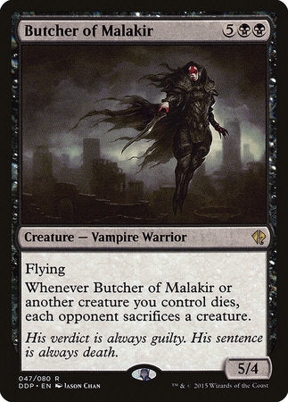 Butcher of Malakir [Duel Decks: Zendikar vs. Eldrazi] | Arkham Games and Comics