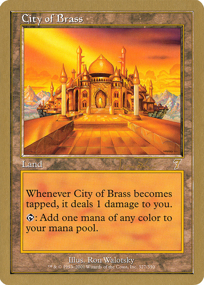 City of Brass (Jan Tomcani) [World Championship Decks 2001] | Arkham Games and Comics