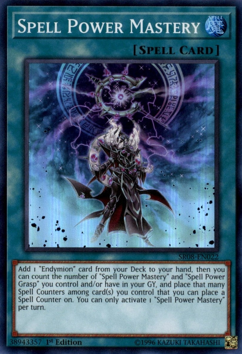 Spell Power Mastery [SR08-EN022] Super Rare | Arkham Games and Comics