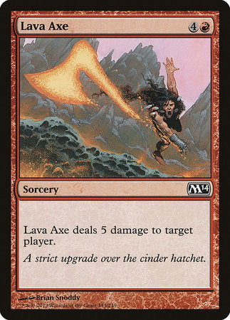 Lava Axe [Magic 2014] | Arkham Games and Comics