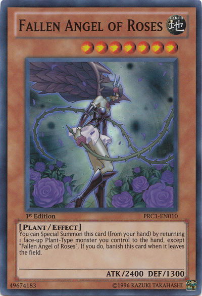 Fallen Angel of Roses [PRC1-EN010] Super Rare | Arkham Games and Comics