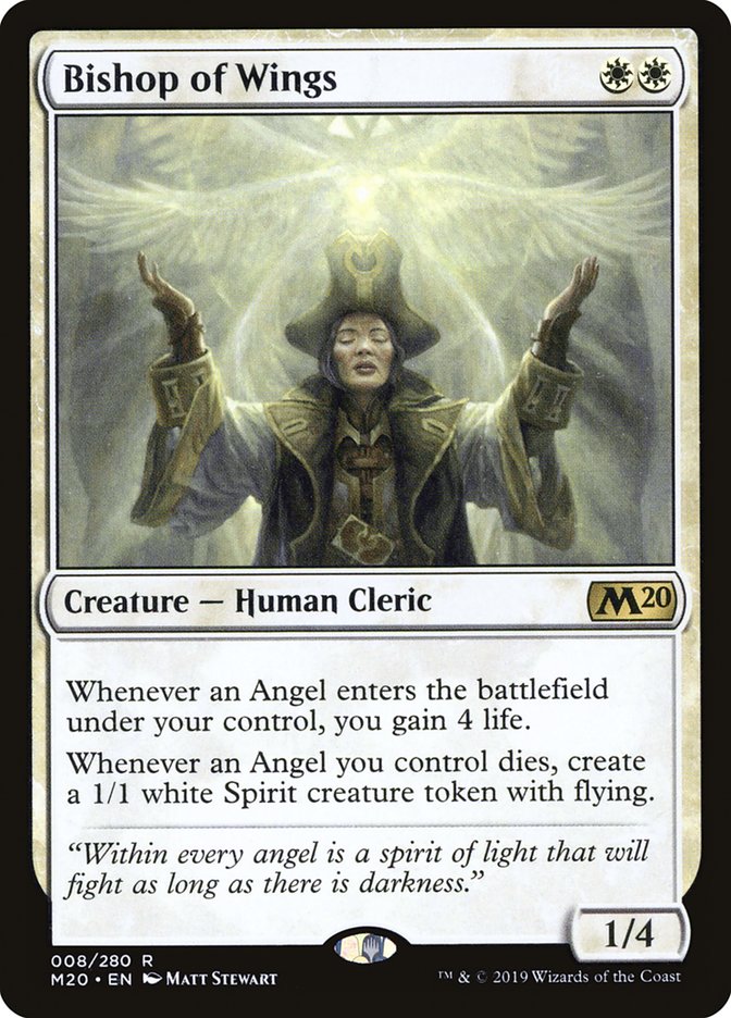 Bishop of Wings [Core Set 2020] | Arkham Games and Comics