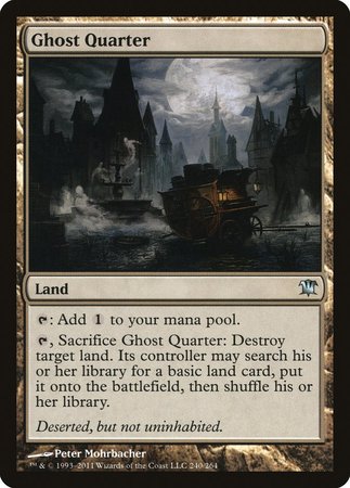 Ghost Quarter [Innistrad] | Arkham Games and Comics
