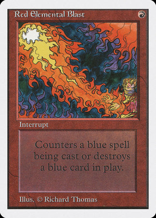 Red Elemental Blast [Unlimited Edition] | Arkham Games and Comics