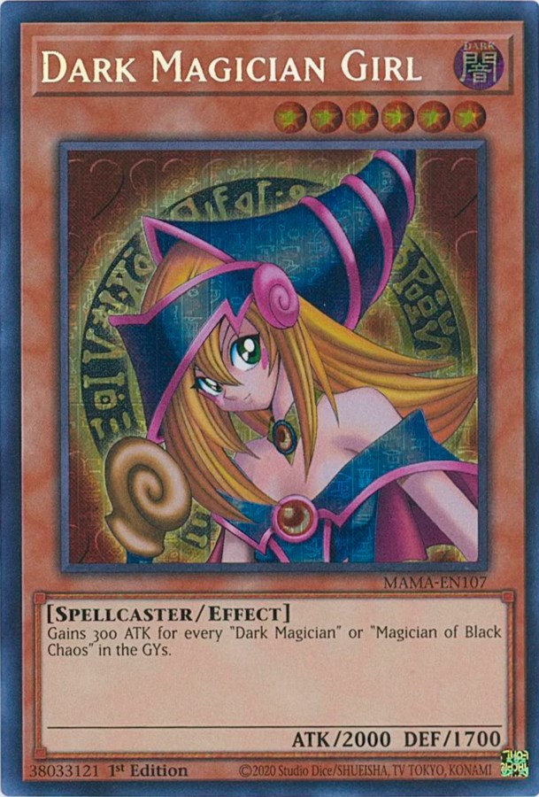 Dark Magician Girl [MAMA-EN107] Secret Pharaoh's Rare | Arkham Games and Comics