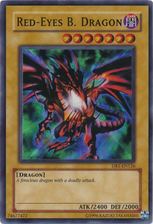 Red-Eyes B. Dragon [DB1-EN126] Super Rare | Arkham Games and Comics