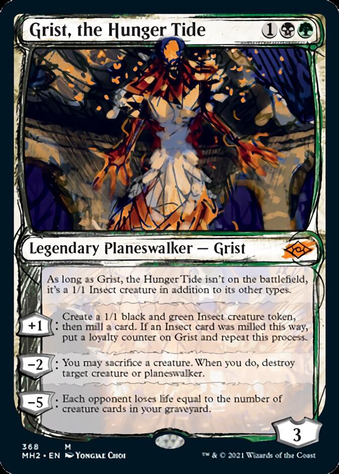 Grist, the Hunger Tide (Sketch) [Modern Horizons 2] | Arkham Games and Comics