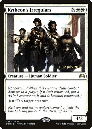 Kytheon's Irregulars [Magic Origins Promos] | Arkham Games and Comics